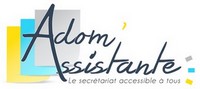 Logo Adom Assistante - secrétaire indépendante Beaujolais